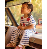 Mayoral Knit Pants with Heart Top Set - Natural