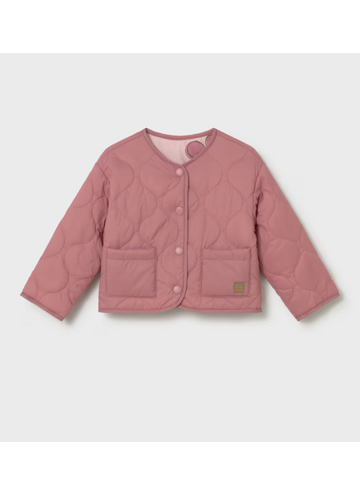 Reversible Quilted Windbreaker - Blush