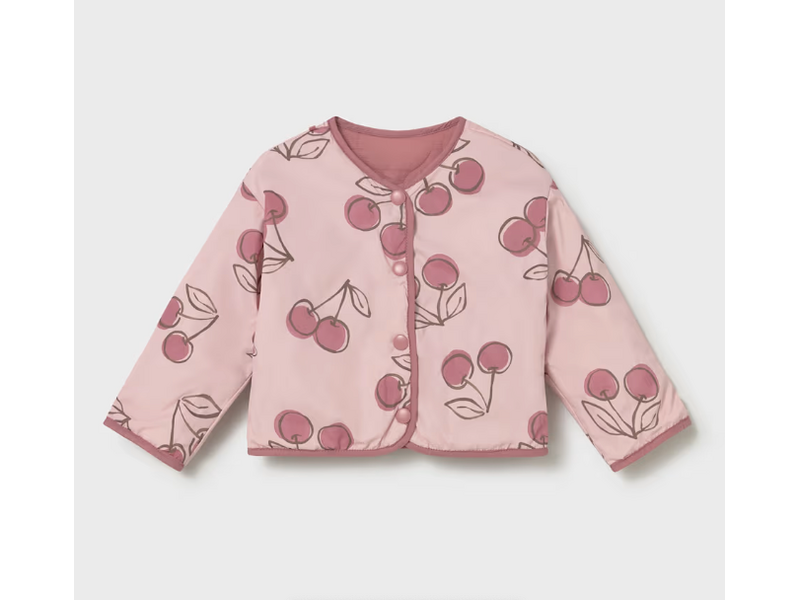 Mayoral Reversible Quilted Windbreaker - Blush