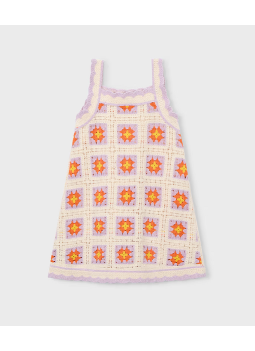 Crochet Dress - Bone