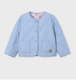 Mayoral Reversible Quilted Jacket - Sky Blue