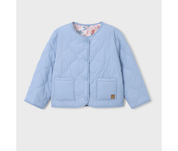 Reversible Quilted Jacket - Sky Blue