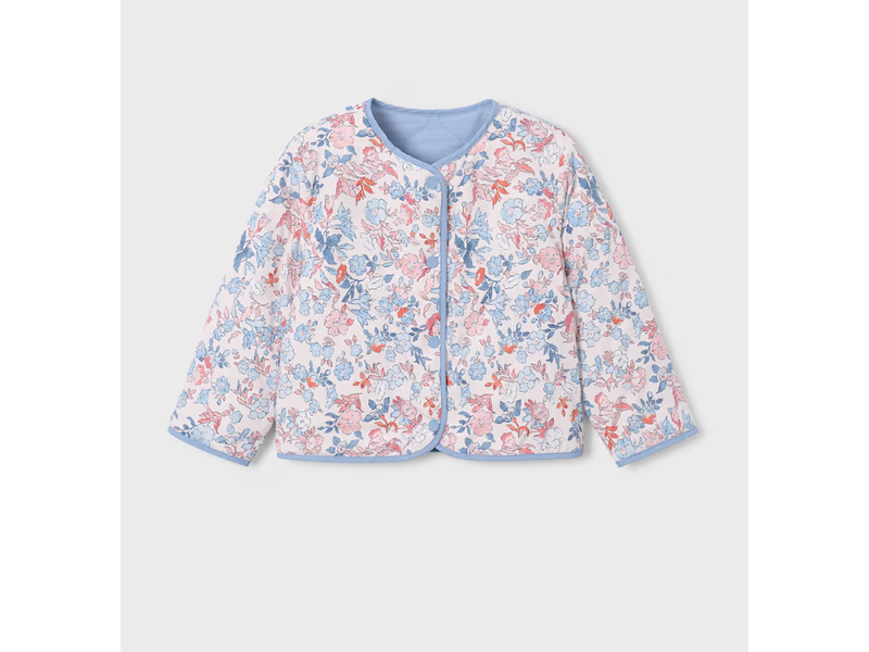 Mayoral Reversible Quilted Jacket - Sky Blue