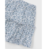 Mayoral Printed Floral Skirt - Sky Blue