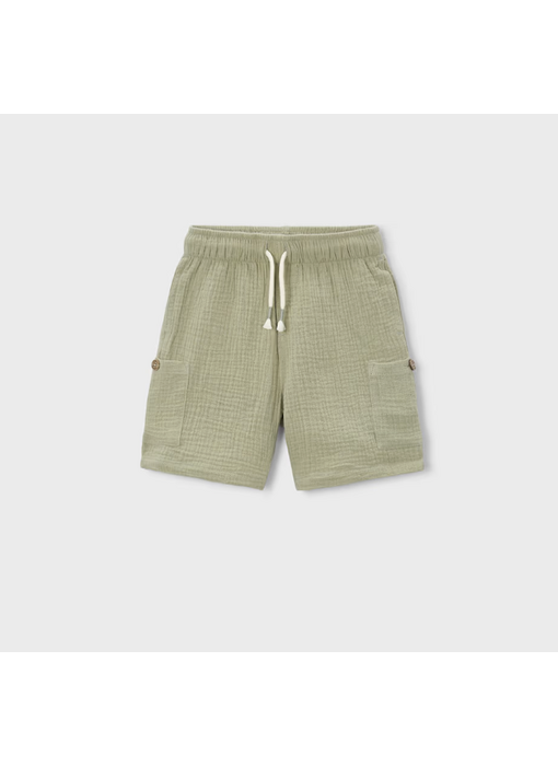 Wide Leg Bambula Shorts - Bamboo