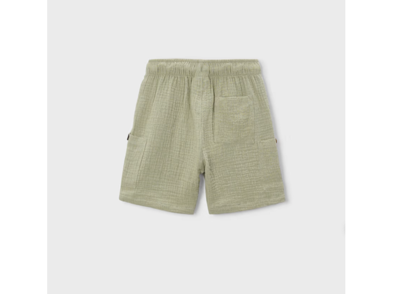 Mayoral Wide Leg Bambula Shorts - Bamboo