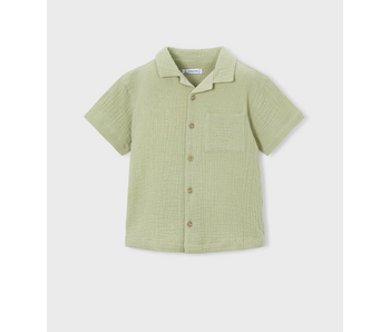 Short Sleeve Button Down Shirt - Bamboo
