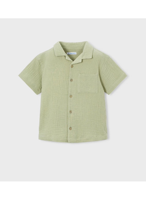 Short Sleeve Button Down Shirt - Bamboo