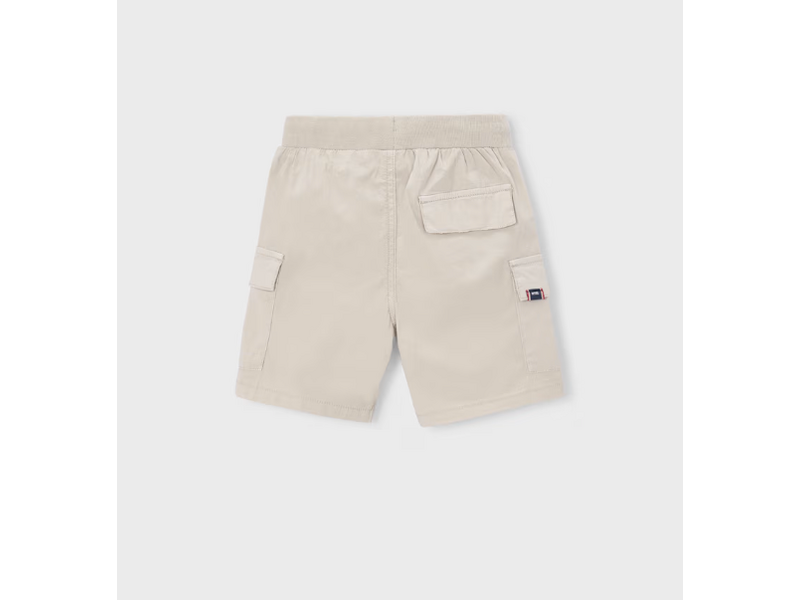 Mayoral Bermuda Cargo Shorts - Stone