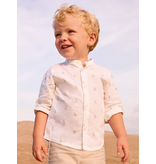 Mayoral Linen Mao Shirt - Cream