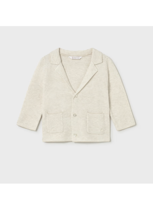 Knit Blazer - Oat Heather