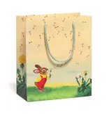 Red Cap Cards Richard Scarry Bunny and Dandelion - Medium Gift Bag