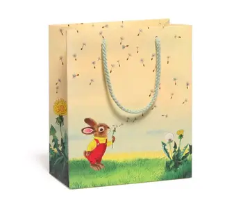 Richard Scarry Bunny and Dandelion - Medium Gift Bag