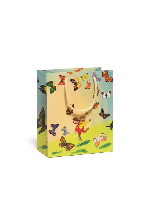 Richard Scarry Bunny and Butterflies - Medium Gift Bag