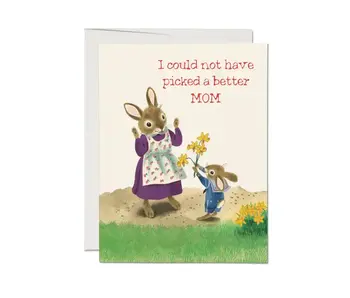 Richard Scarry Daffodil Mom Greeting Card