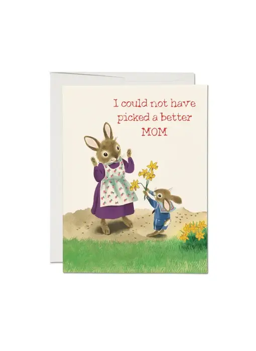 Richard Scarry Daffodil Mom Greeting Card