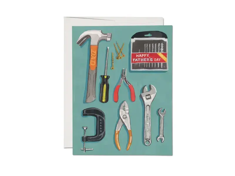 Red Cap Cards Handy Dad Greeting Card