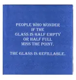 Mary Phillips Design Glass Refillable Napkins