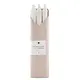 12" Pure White Taper Candles - 6 Pc