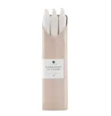 Northern Lights 12" Pure White Taper Candles - 6 Pc