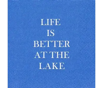 Life Is Better At the Lake Napkins
