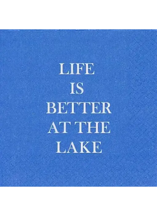 Life Is Better At the Lake Napkins