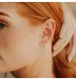 Ofina Jewelry Sun Ray GF Leverback Earrings, Opal