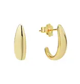 Ofina Jewelry Curved Chunky Studs