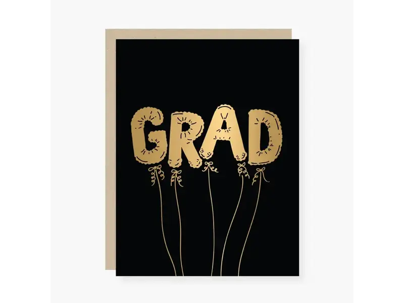 2021 Co. Grad Balloon Graduation Card
