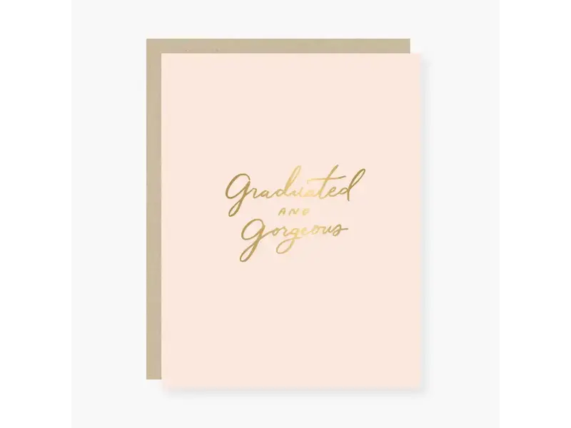 2021 Co. Graduated and Gorgeous Graduation Card
