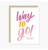 2021 Co. Way To Go! Congratulations Card