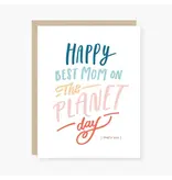 2021 Co. Best Mom On the Planet Mother's Day Card