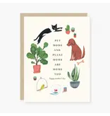 2021 Co. Pet Mom Plant Mom Mother's Day Card