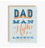 2021 Co. The Man, the Myth, the Legend Father's Day Card