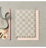 Katie Leamon Scallop Thank You Chequer