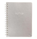 Graphique De France Apollo Collection Silver Vegan Leather Journal