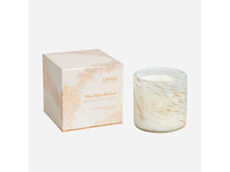 LAFCO White Maple Bourbon Signature Candle 15.5oz