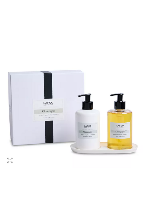Champagne Liquid Soap & Hand Cream Duo