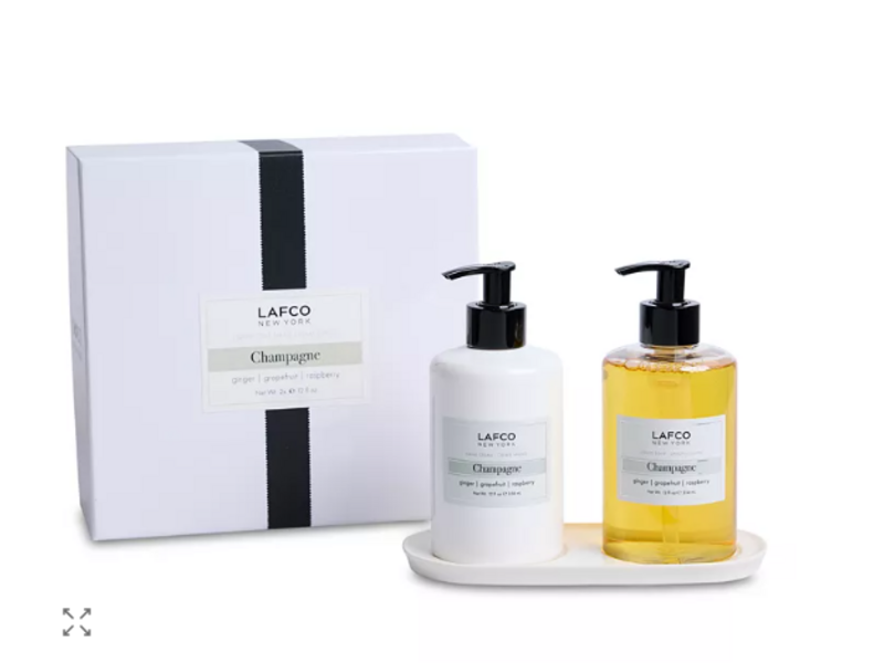 LAFCO Champagne Liquid Soap & Hand Cream Duo