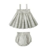Rylee + Cru LLC MAE SMOCKED TOP + BLOOMER SET | GINGHAM