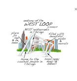 Dishique Chicago Ceramic Coaster