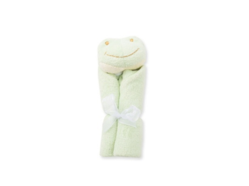 Angel Dear Green Frog Blankie