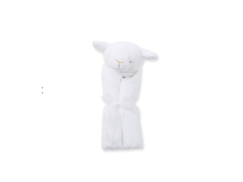 Angel Dear White Lamb Blankie
