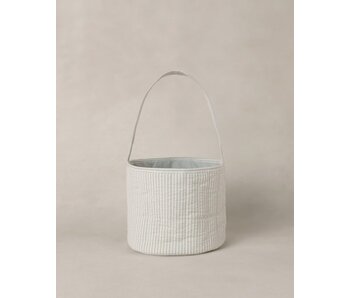 EASTER BASKET | SKY STRIPE SEERSUCKER