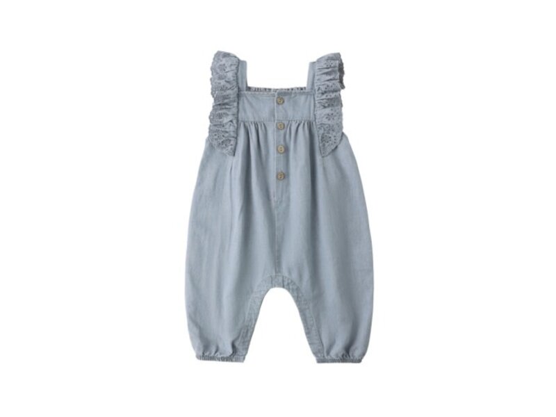 Rylee + Cru LLC NOVA ROMPER || CHAMBRAY