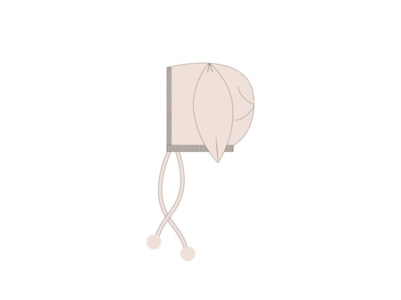 Rylee + Cru LLC BUNNY KNIT BONNET || ECRU