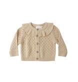 Rylee + Cru LLC RUFFLE COLLAR CARDIGAN || BUTTERSCOTCH