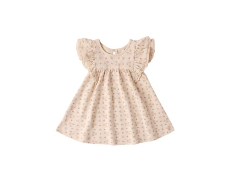 Rylee + Cru LLC FLUTTER DRESS || STRAWBERRIES