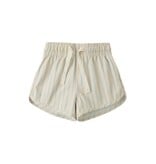 Rylee + Cru LLC BOYS SWIM SHORT || BLUE + BUTTERSCOTCH STRIPE
