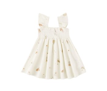 SMOCKED JERSEY DRESS || CARNIVAL